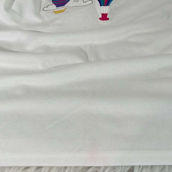 BonWorth Hot Air Ballon’s Embroidered Short Sleeve Graphic Shirt Size 2XL New - Picture 5 of 5